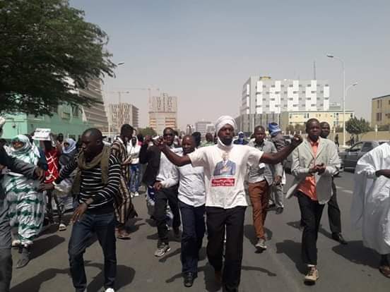 Photo de Mauritanie : répression d’une manifestation anti-raciste