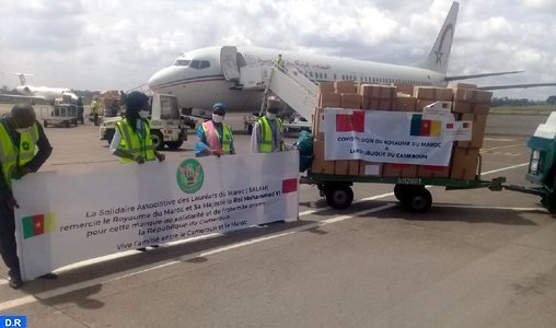 Photo de L’aide médicale décrétée par le Roi du Maroc en faveur de quinze pays africains est arrivée à bon port et le monde loue ce geste Royal