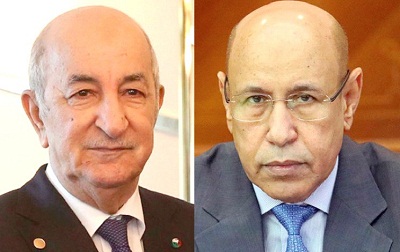Photo de Le président Tebboune reçoit un appel téléphonique de son homologue mauritanien