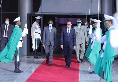 Photo de Nouakchott : Retour du Président de la République