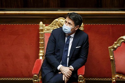 Photo de Le premier ministre italien Giuseppe Conte démissionne…