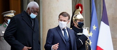 Photo de Mali : à Paris, le président de transition, Bah N’Daw, donne des gages