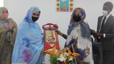 Photo de Tchad : la Première dame mauritanienne visite la Fondation Grand Cœur