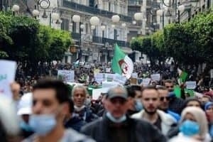 Photo de Algérie: retour des manifestants dans la rue après un an