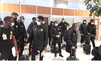 Photo de CANU20: Les Lions juniors sont arrivés à Nouakchott