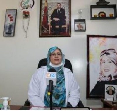 Photo de Maymouna Amidan, une militante associative de Dakhla dévouée aux personnes vulnérables