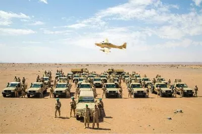 Photo de Les forces armées annoncent des manœuvres militaires au Tiris Zemour