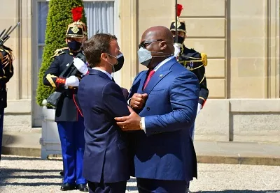 Macron Tshisekedi