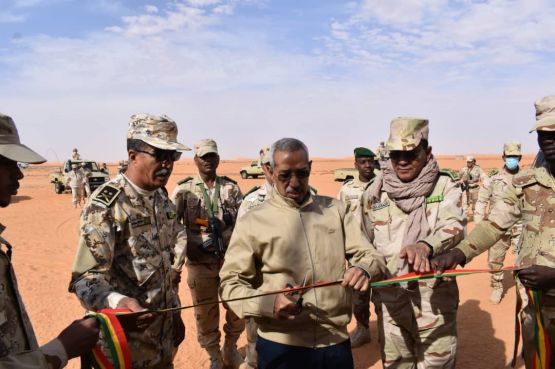 Mauritanie inauguration installations militaires