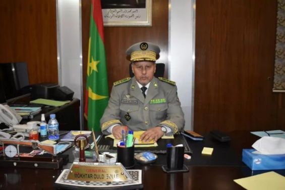 le Général  Moktar Ould Bella, Chef d'État-major général des armées