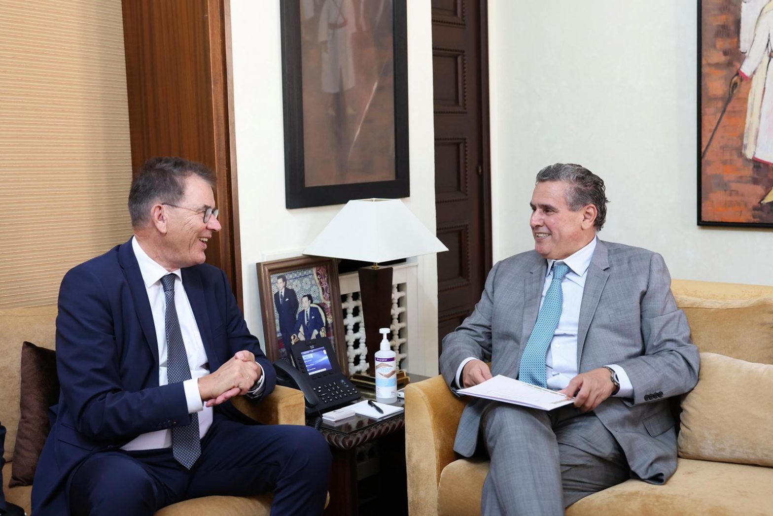 M. Akhannouch s'entretient avec le directeur général de l’ONUDI