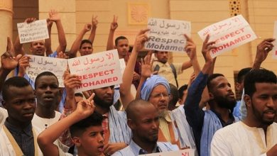 Photo de Manifestation de soutien au Prophète en Mauritanie (psl)