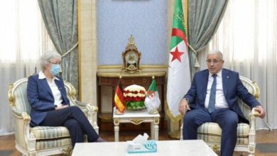 Photo de Sahara:le président du parlement algérien reçoit l&rsquo;amb d&rsquo;Allemagne