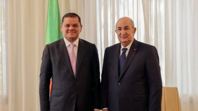 Photo de Libye-Algérie: Le président Tebboune reçoit Abdelhamid Dbeibah