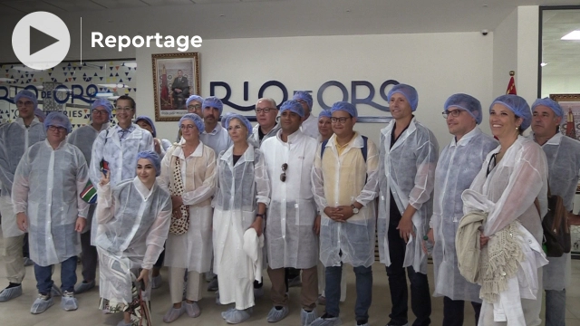 Des investisseurs et acteurs économiques espagnols ont visité l'une des usines opérant dans l’industrie de la conserve de poissons dans la région de Dakhla-Oued Eddahab.