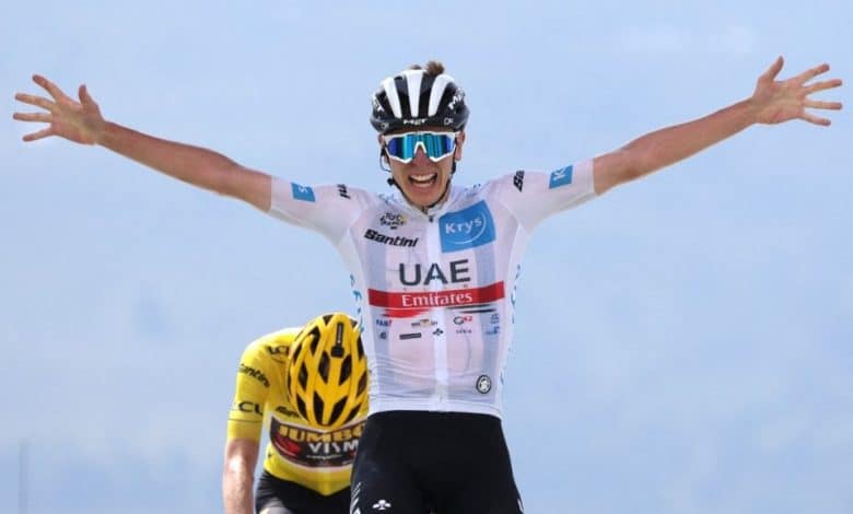 Photo de Tour de France 2022 : Tadej Pogacar a gagné la 17e étape