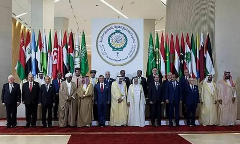 Les leaders du monde arabe réunis à Dhahran, en Arabie Saoudite, le 15 avril 2018