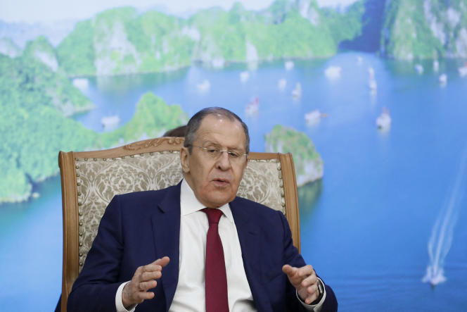 Le chef de la diplomatie russe, Sergueï Lavrov