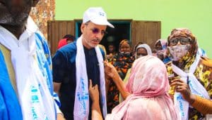 Le Président du parti Insaf visite les zones de Nouakchott 2