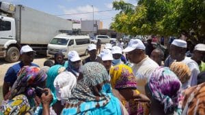 Le Président du parti Insaf visite les zones de Nouakchott 6