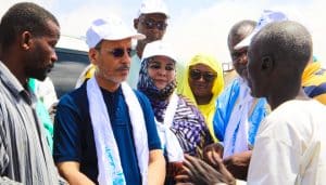 Le Président du parti Insaf visite les zones de Nouakchott 7