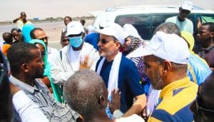 Le Président du parti Insaf visite les zones de Nouakchott 4