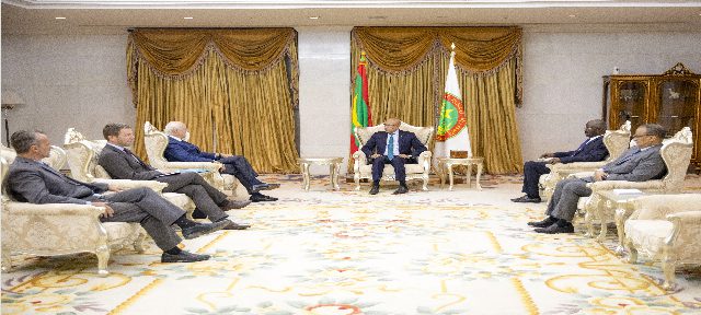 Le Président de la République reçoit l’envoyé spécial du secrétaire général de l’ONU pour le Sahara occidental