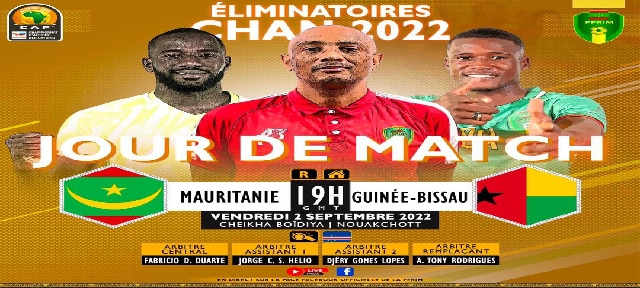 Football : Mauritanie vs la Guinée-Bissau