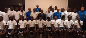 Le ministre des sports rend une visite de soutien à l’équipe nationale en regroupement à Rabat