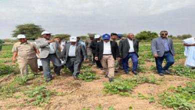 Photo de Le ministre de l’Agriculture visite le barrage de Kouroudiel
