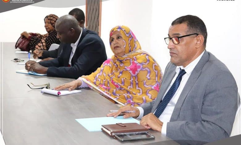A La Une - Rapideinfo - Infos- Mauritanie - Rapidinfo.mrLe Ministre de l’Emploi  reçoit l’Association APROMI