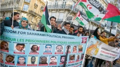 Photo de Manifestations de solidarité avec les détenus politiques sahraouis dans les prisons marocaines
