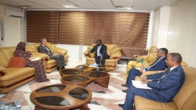 Photo de Le ministre de la Culture rencontre le représentant de l’UNICEF