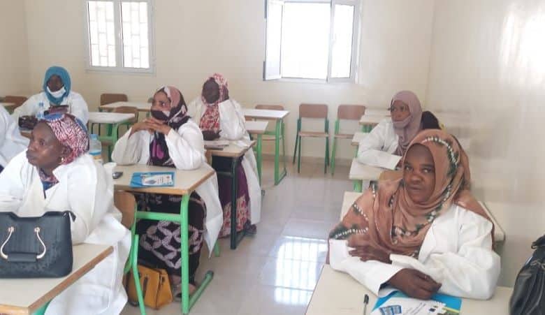 Photo de Démarrage du cycle de formation des vendeuses de poissons