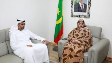 Photo de La ministre de l’Action sociale reçoit le chargé d’Affaires à l’ambassade des Émirats Arabes Unis