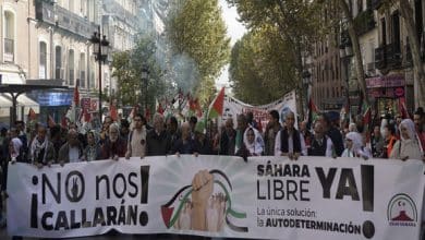 Photo de Sahara occidental: Marche à Madrid pour appeler à l’organisation d’un référendum d’autodétermination