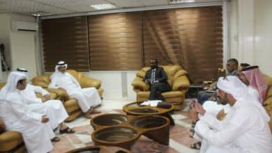 Photo de Le ministre de la Culture reçoit une délégation qatarienne.