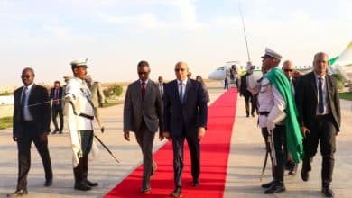 Photo de Retour de Niamey du Président de la République.