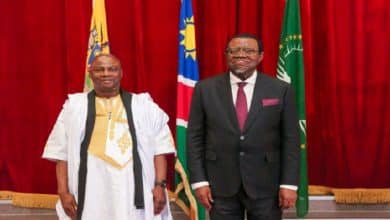 Notre ambassadeur en Namibie présente ses lettres de créances 1 Photo de Notre ambassadeur en Namibie présente ses lettres de créances