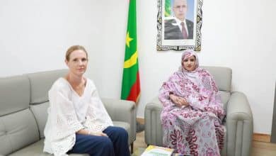 Photo de La ministre de l’Enfance reçoit la cheffe de ”Save the Children”.