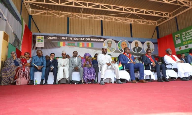 Photo de Inauguration du barrage de Gouina :