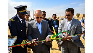 Le Président de la République inaugure le projet d’électrification de neuf villages de la moughataa de Boghé