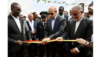 Le Président pose la première pierre du projet de 1932 logements. 1 Photo de Le Président pose la première pierre du projet de 1932 logements.