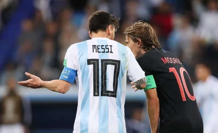 Photo de Coupe du monde: La première demi-finale opposera la Croatie de Luka Modric à l’Argentine de Lionel Messi
