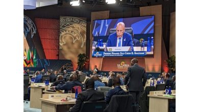 Photo de Discours du Président Ghazouani au Sommet Afrique-Amérique