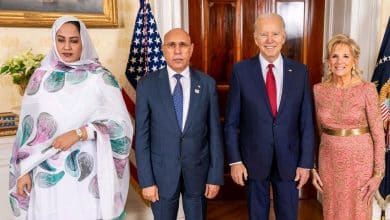 Photo de Président Ghazouani rencontre Biden à la Maison Blanche