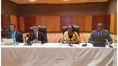 Photo de Réunion à Dakar du Comité stratégique chargé du GTA