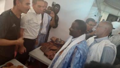 Photo de Le ministre de la Culture visite les expositions du Festival