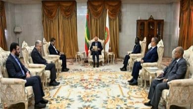 Photo de Le président Ghazouani salue les positions fortes de l’Iran vis-à-vis du monde islamique.
