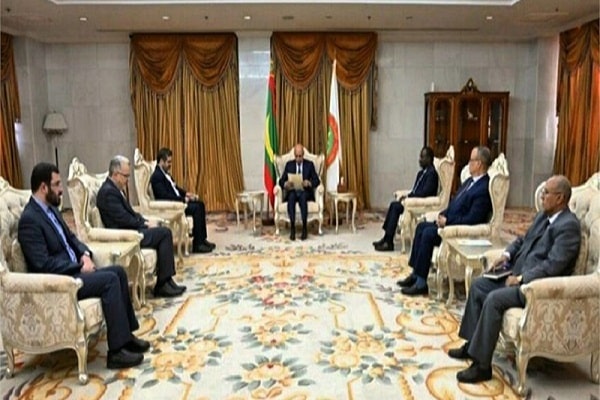 Le président Ghazouani salue les positions fortes de l'Iran vis-à-vis du monde islamique.
